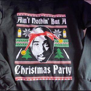 Tupac holiday sweater